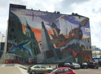 Murale w Łodzi