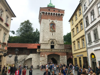 Brama Floriańska w Krakowie